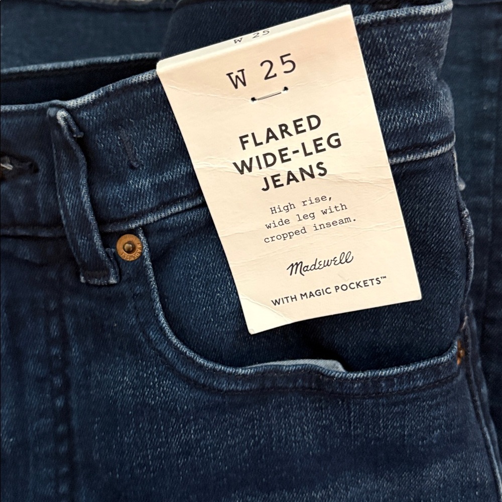MADEWELL FLARED WIDE-LEG JEANS 👖 - Picture 13 of 13